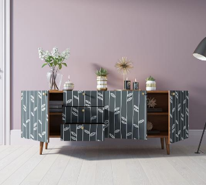 Комод "Berber" удлиненный принт 18 арт BB11/Print_18