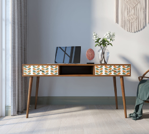 Стол рабочий "Berber" принт 23 арт BB18/Print_23