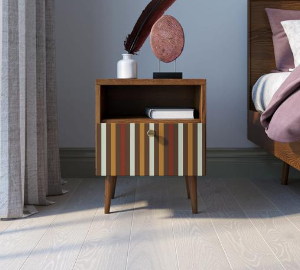 Тумбочка "Berber" с одним ящиком 20 принт арт BB06/Print_20