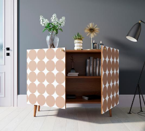 Комод "Berber" две дверки 17 принт арт BB04/Print_17