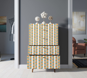 Комод высокий "Berber" 23 принт арт BB10/Print_23