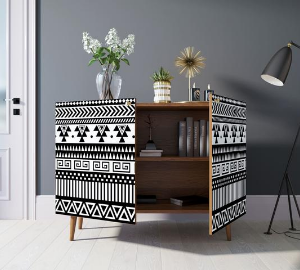 Комод "Berber" две дверки 19 принт арт BB04/Print_19