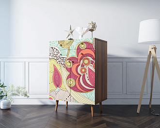 Комод "Berber" большой принт 6 арт BB12/Print_06