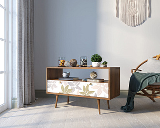 Консоль "Berber" с двумя ящиками принт 27 арт BB22/Print_27