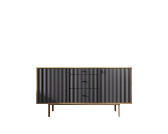 Комод две дверки и три ящика "Emerson" арт EM08/7024/L