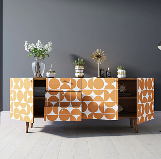 Комод "Berber" удлиненный принт 14 арт BB11/Print_14