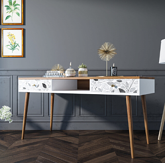 Стол рабочий "Berber" принт 9 арт BB18/Print_09