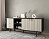 Комод с дверками и нишей "Emerson" арт EM15/milky/L