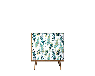 Комод "Berber" три ящика 44 принт арт BB40/Print_44