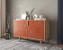 Комод с двумя дверками "Line" R18/red