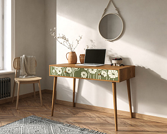 Стол рабочий "Berber" малый принт 53 арт BB32/Print_53