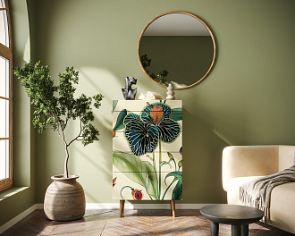 Комод высокий "Berber" принт 7 арт BB10/Print_07