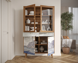 Буфет "Berber" принт 51 арт BB07/Print_51