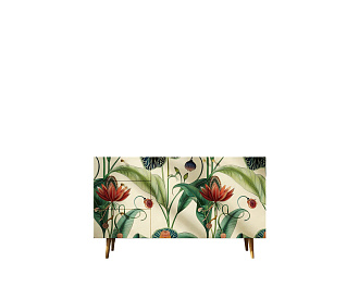 Комод "Berber" с двумя дверками и ящиками принт 7 арт BB17/Print_07