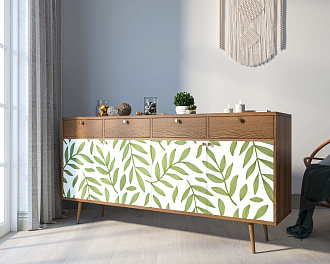 Комод "Berber" четыре дверки и четыре ящика 28 принт арт BB25/Print_28