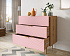 Комод с тремя ящиками "Line" LN12/GR1/pink