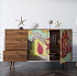 Комод "Berber" с двумя дверками и ящиками 6 принт арт BB05/Print_06