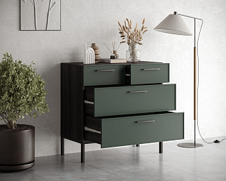 Комод с четырьмя ящиками "Nicole" NR22G