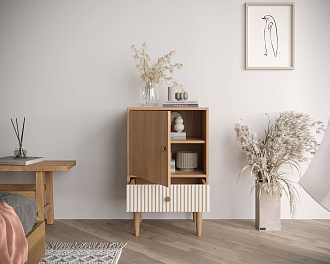 Высокая тумба Bubble Solid с одним ящиком арт BBL12S