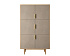 Большой комод с шестью дверками "Line" R20/beige