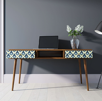 Стол рабочий "Berber" принт 13 арт BB18/Print_13