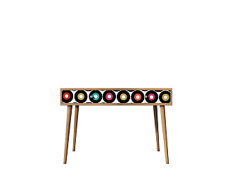 Стол рабочий "Berber" малый принт 37 арт BB32/Print_37