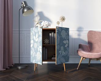 Комод "Berber" две дверки малый 39 принт арт BB38/Print_39