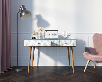 Стол рабочий "Berber" малый принт 38 арт BB32/Print_38