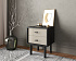 Тумбочка с двумя ящиками "Emerson" арт EM16/milky/L
