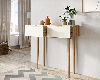 Консоль с двумя ящиками "Line" LN16/GR1/beige