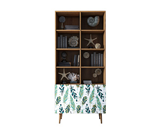 Стеллаж на комоде "Berber" принт 44 арт BB44/Print_44