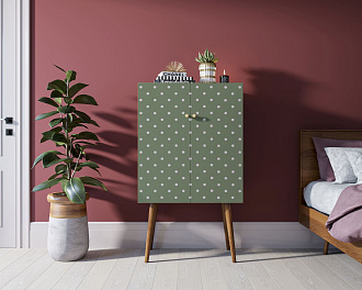 Комод на высоких ножках "Berber" 12 принт арт BB09/Print_12