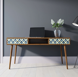 Стол рабочий "Berber" принт 13 арт BB18/Print_13