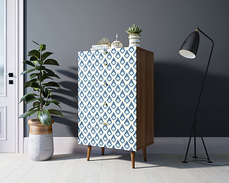 Комод высокий "Berber" принт 13 арт BB10/Print_13