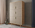 Большой комод с шестью дверками "Line" R20/beige