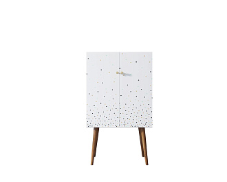 Комод на высоких ножках "Berber" 15 принт арт BB09/Print_15