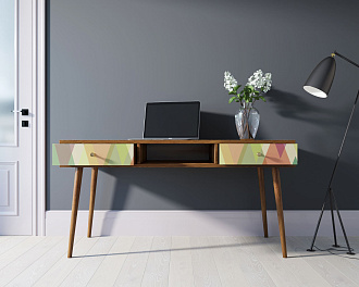 Стол рабочий "Berber" принт 16 арт BB18/Print_16