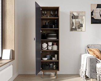 Шкаф c одной дверкой "Emerson" арт EM101/7024/L