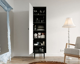 Шкаф c одной дверкой "Emerson" Матрешки арт EM101/Art04