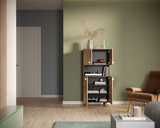 Малый шкаф с дверками "Split" SP12