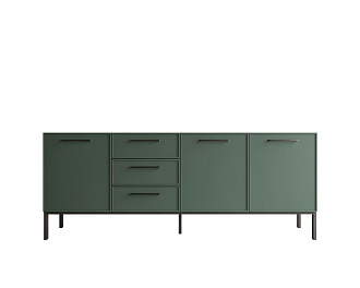 Комод с тремя дверками и тремя ящиками "Nicole" арт NEM07G