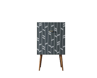 Комод на высоких ножках "Berber" 18 принт арт BB09/Print_18