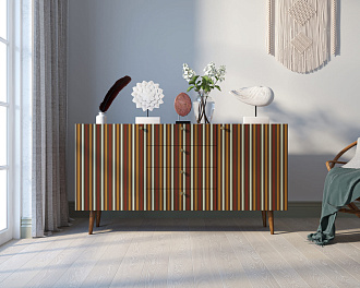 Комод "Berber" с ящиками 20 принт арт BB14/Print_20