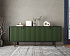 Комод с четыремя дверками "Emerson" арт EM01/green/L