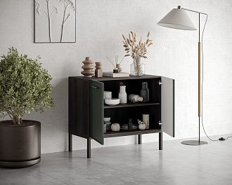 Комод с двумя дверками "Nicole" арт NEM02G