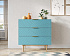 Комод с тремя ящиками "Line" LN12/GR1/blue
