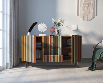 Комод "Berber" с ящиками 20 принт арт BB14/Print_20