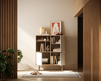 Комод с дверками "Alice" арт ALC08