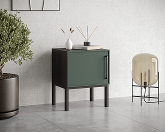 Тумбочка с дверкой "Nicole" NLN08G