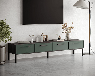 Комод с четырьмя ящиками под TV "Nicole" арт NEM06G